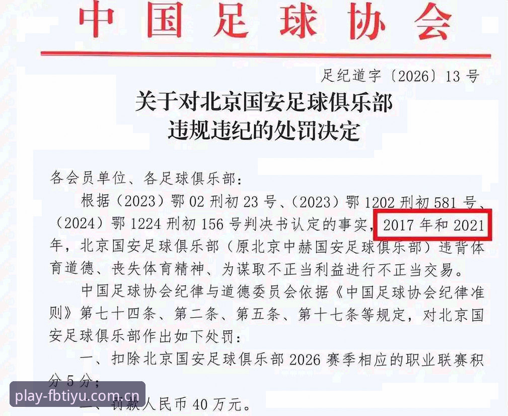 中国足协第三批禁足名单深度解读指南——在FB体育官网了解赛事背后的公平法则